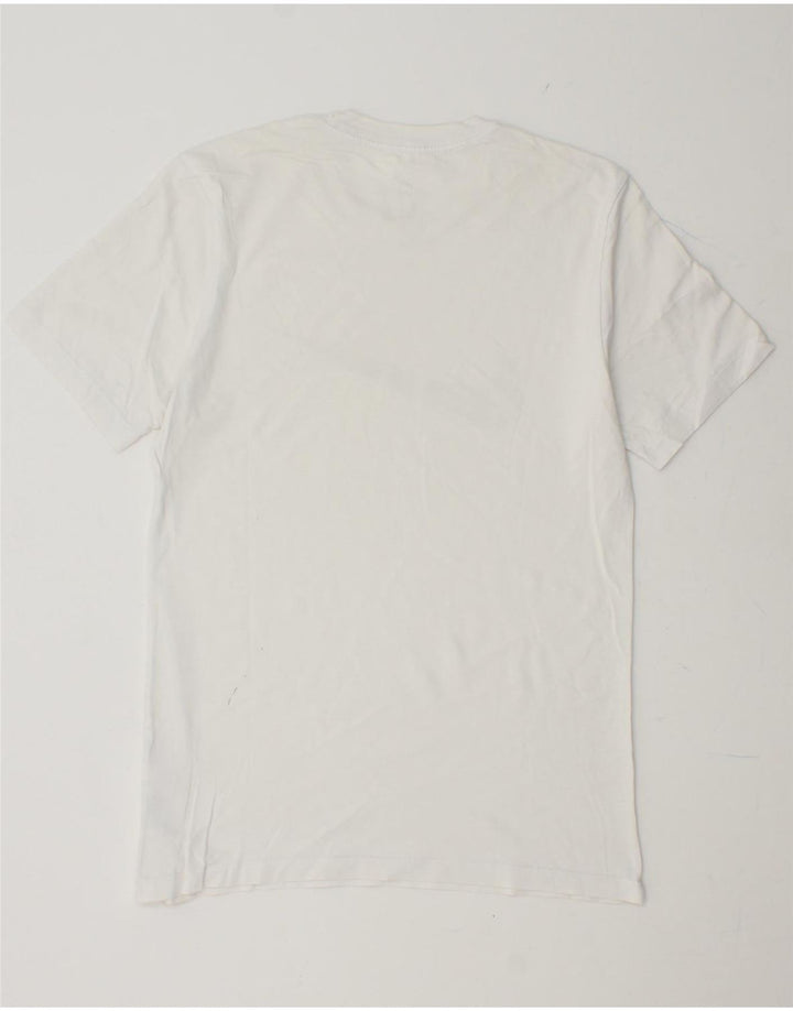 NIKE Mens Graphic T-Shirt Top Small White Cotton Vintage Nike and Second-Hand Nike from Messina Hembry 
