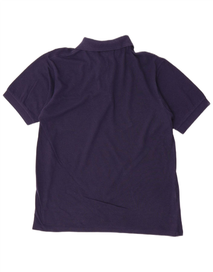 Ανδρικό μπλουζάκι πόλο Lacoste, νούμερο 3, Small Navy Blue από βαμβάκι