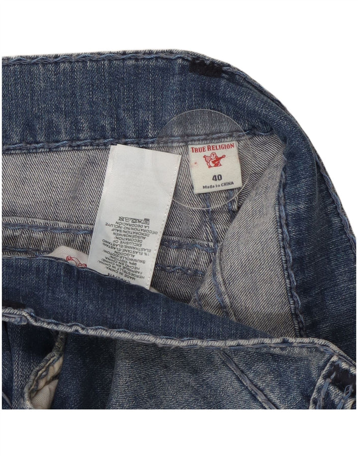 True Religion Ανδρικό Slim Jeans W40 L31 Μπλε βαμβακερό