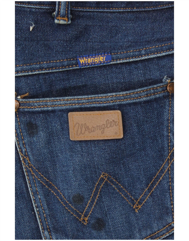 Ανδρικό τζιν Wrangler ίσιο W40 L31 Navy Blue