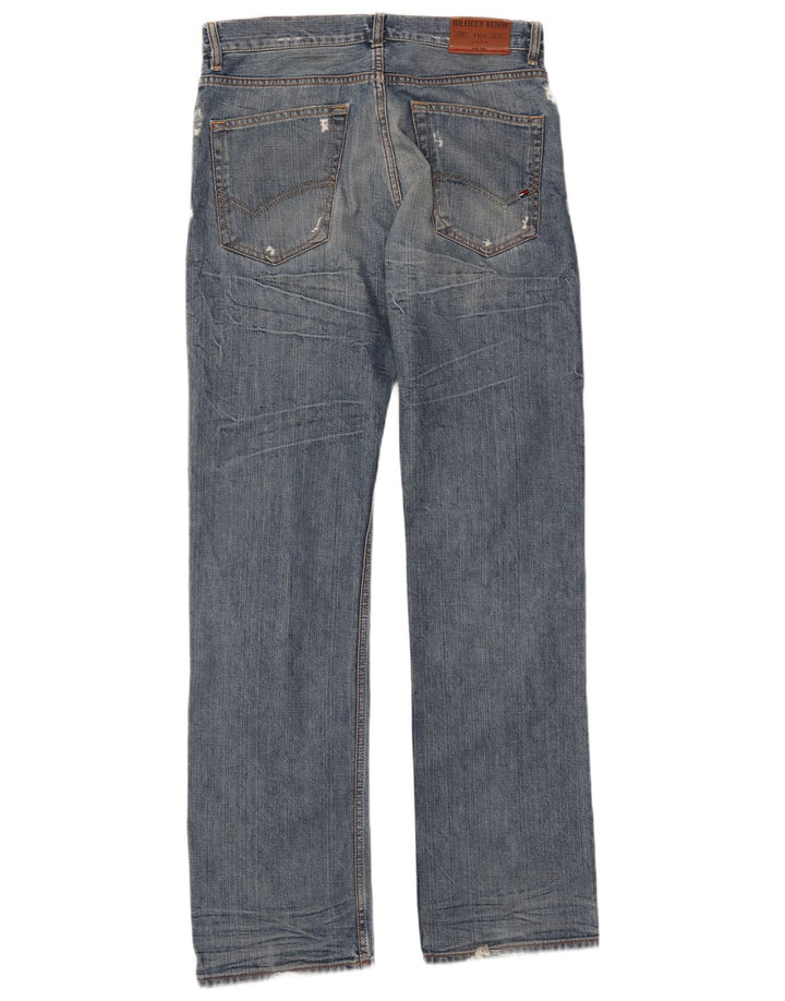 Ανδρικό Tommy Hilfiger Distressed Straight Jeans W32 L35 Blue