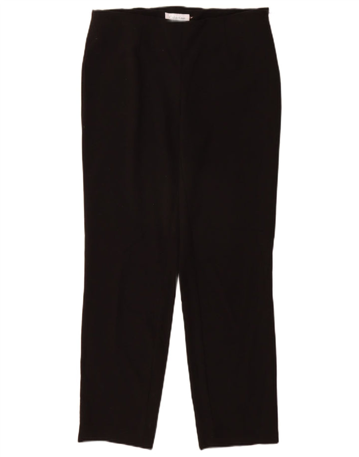 Γυναικείο Slim Suit Παντελόνι Calvin Klein W28 L27 Μαύρο πολυεστέρα