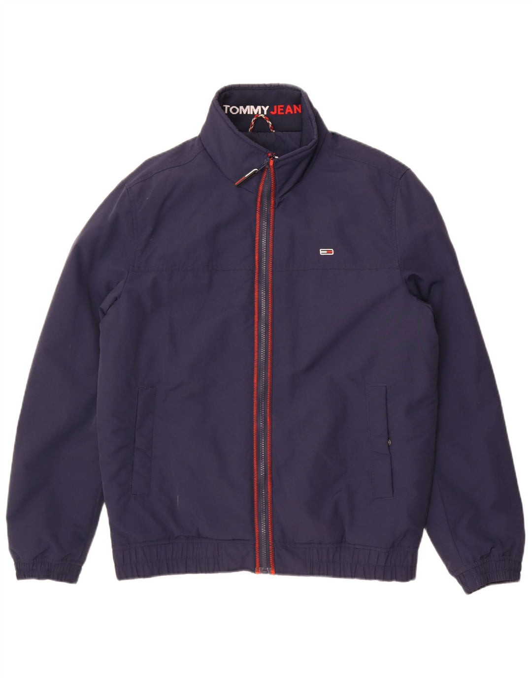 Tommy Hilfiger Ανδρικό μπουφάν με επένδυση UK 38 Medium Navy Blue Polyamide
