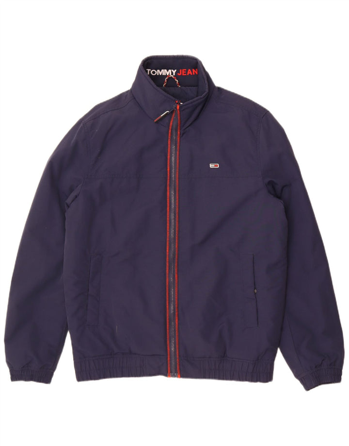 Tommy Hilfiger Ανδρικό μπουφάν με επένδυση UK 38 Medium Navy Blue Polyamide