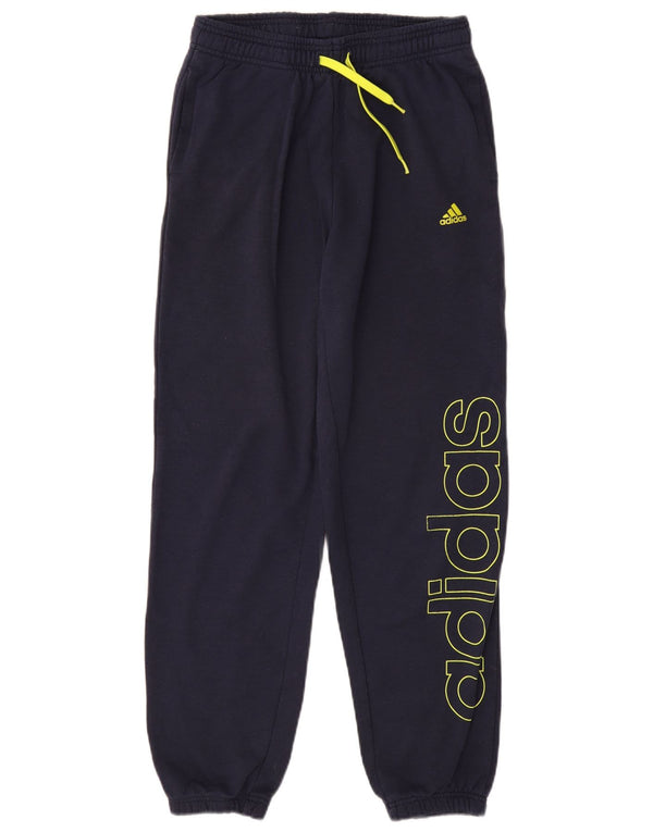 ADIDAS Boys Graphic αθλητική φόρμα παντελόνι Joggers 13-14 ετών Navy Blue