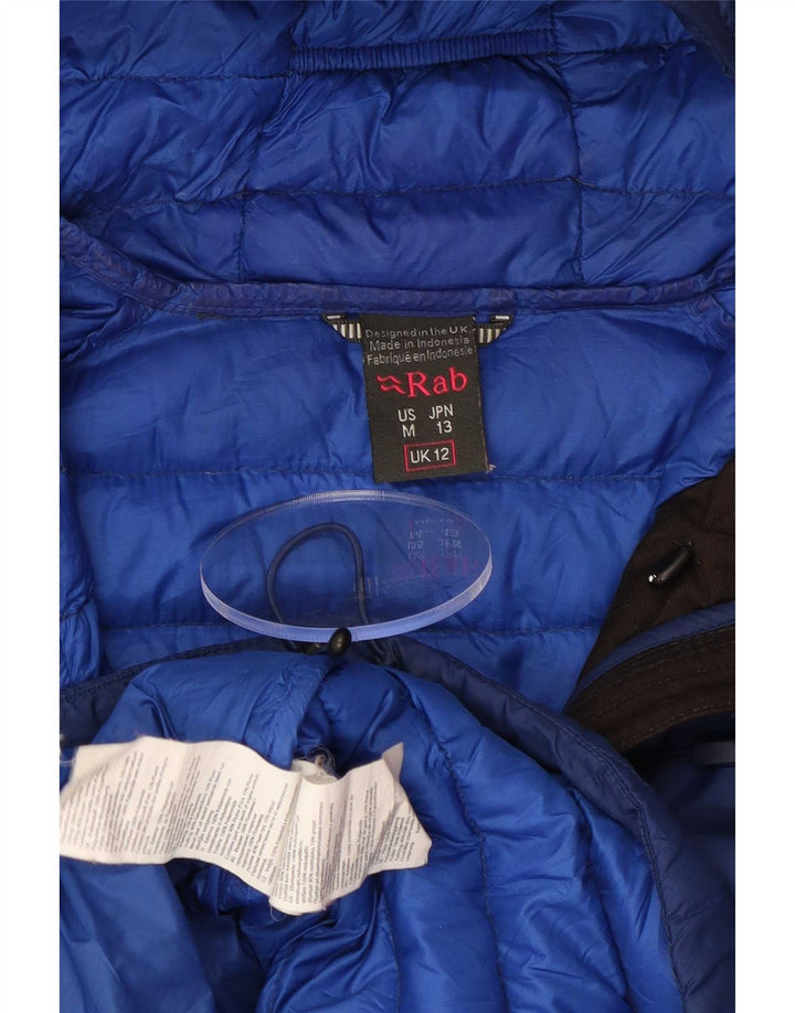 Rab Γυναικείο μπουφάν με κουκούλα UK 12 Medium Blue Polyamide
