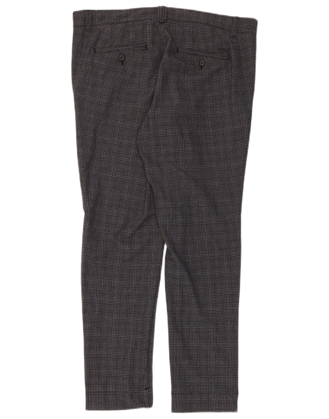 Jack & Jones Ανδρικό παντελόνι Chino Marco Slim W36 L32 Grey Check Polyester