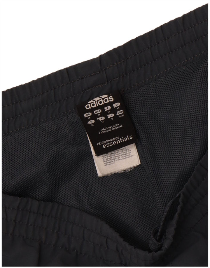 Ανδρικό αθλητικό σορτς Adidas Climalite από μεσαίο γκρι πολυεστέρα