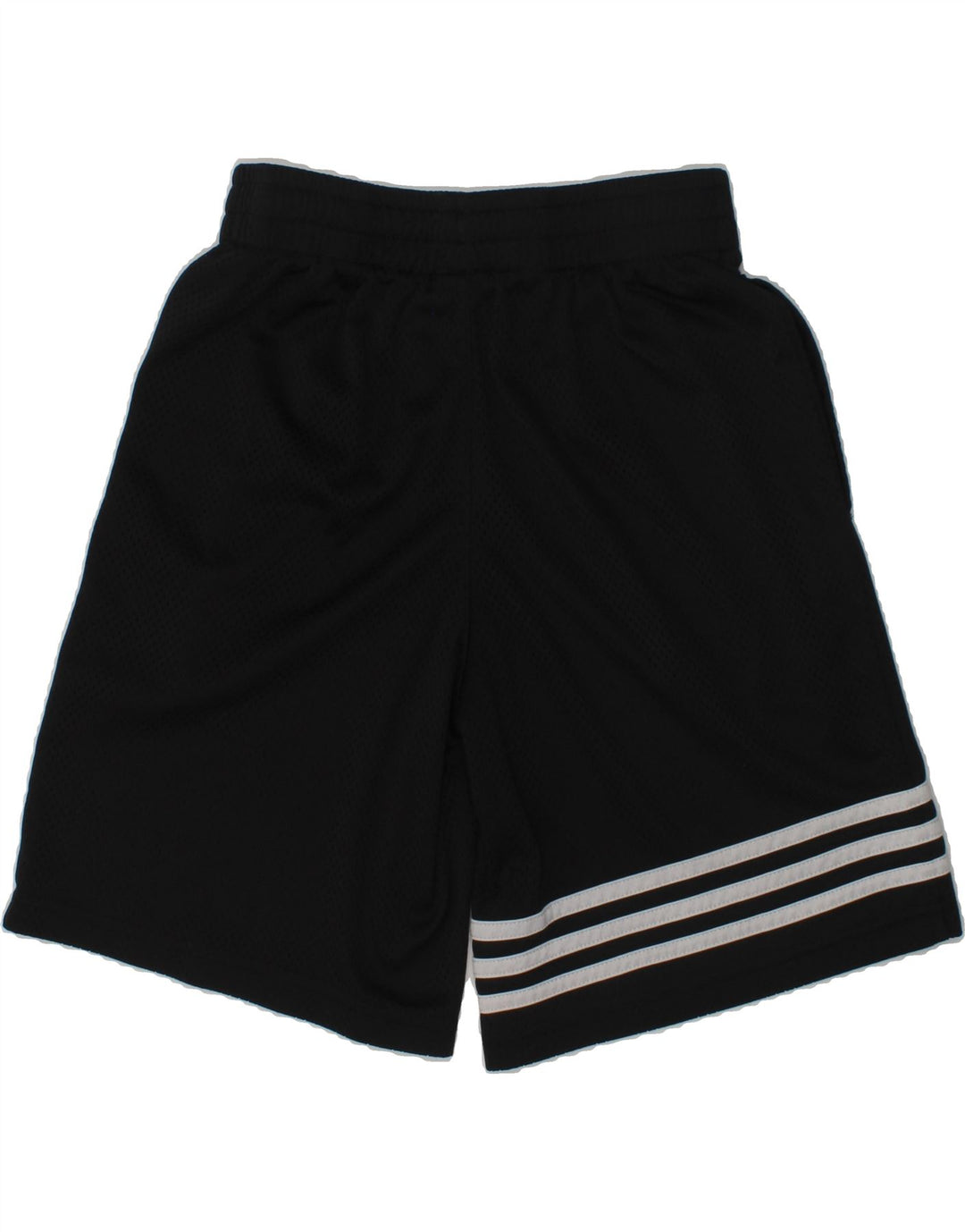 ADIDAS Boys Sport Shorts 10-11 Years Medium Black Polyester | Vintage Adidas | Thrift | Second-Hand Adidas | Used Clothing | Messina Hembry 