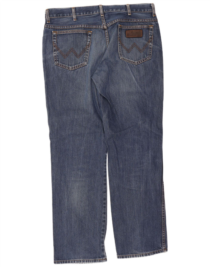 Wrangler Ανδρικό Texas Straight Jeans W38 L32 Μπλε βαμβακερό
