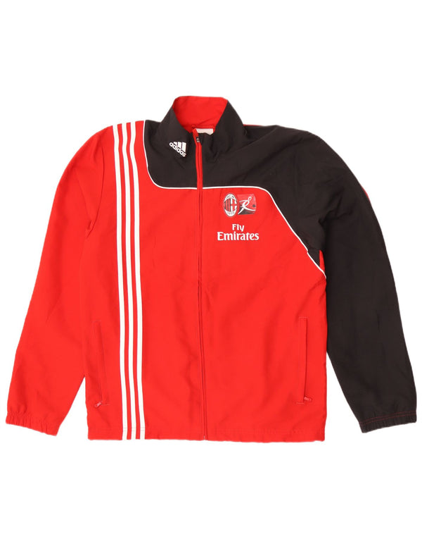 Ανδρική φόρμα Adidas AC Milan Top Jacket UK 38/40 Medium Red Colourblock