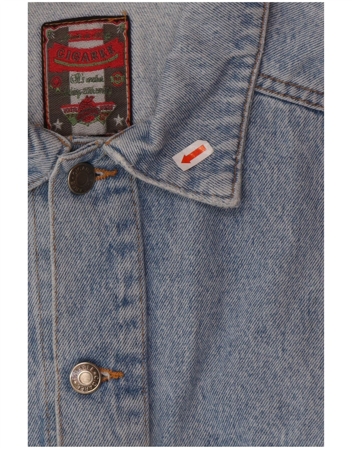 Ανδρικό τζιν μπουφάν VINTAGE UK 38 Medium Blue