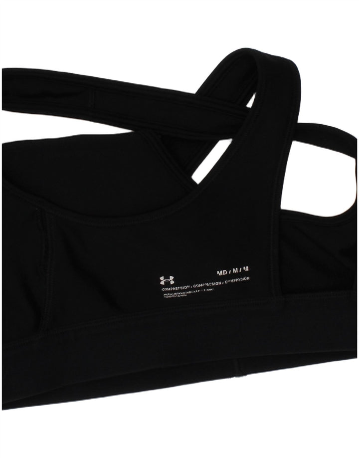 Γυναικείο αθλητικό σουτιέν Under Armour Compression Graphic Top Medium Black Sports