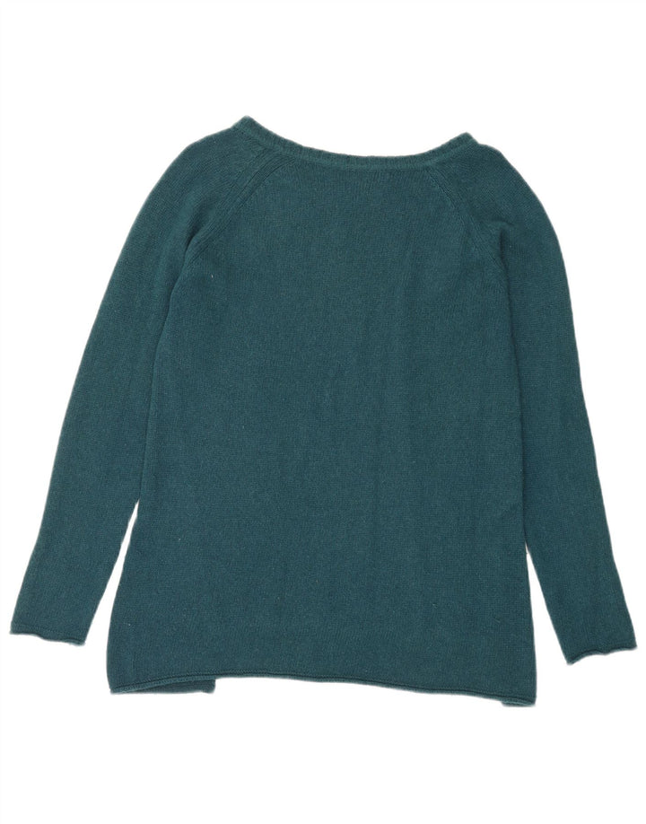 Zara Γυναικείο πουλόβερ με λαιμόκαυστο UK 14 Medium Green
