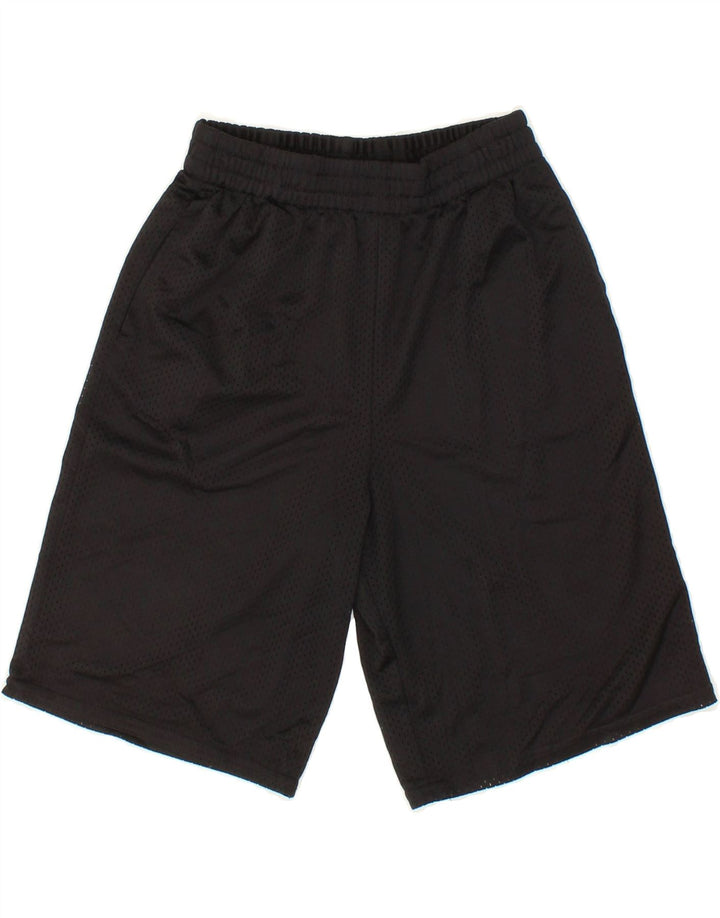 STARTER Boys Bermuda Sport Shorts 10-11 Years Large Black Polyester Vintage Starter and Second-Hand Starter from Messina Hembry 