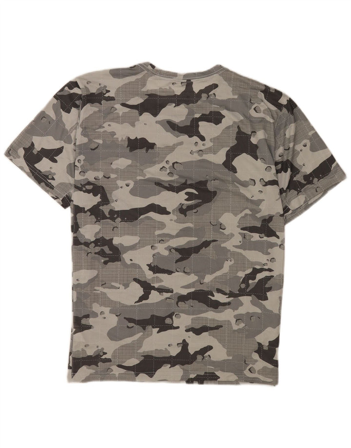 Ανδρικό T-Shirt Nike Dri Fit Top Large Grey Camouflage Polyester