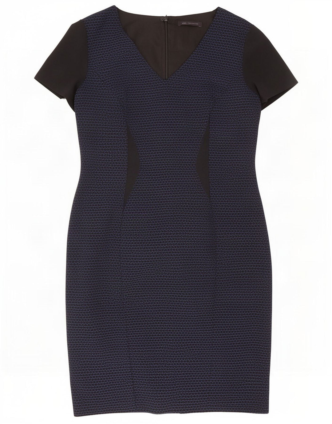 Γυναικείο φόρεμα με θήκη Marks & Spencer UK 14 Medium Navy Blue Colourblock