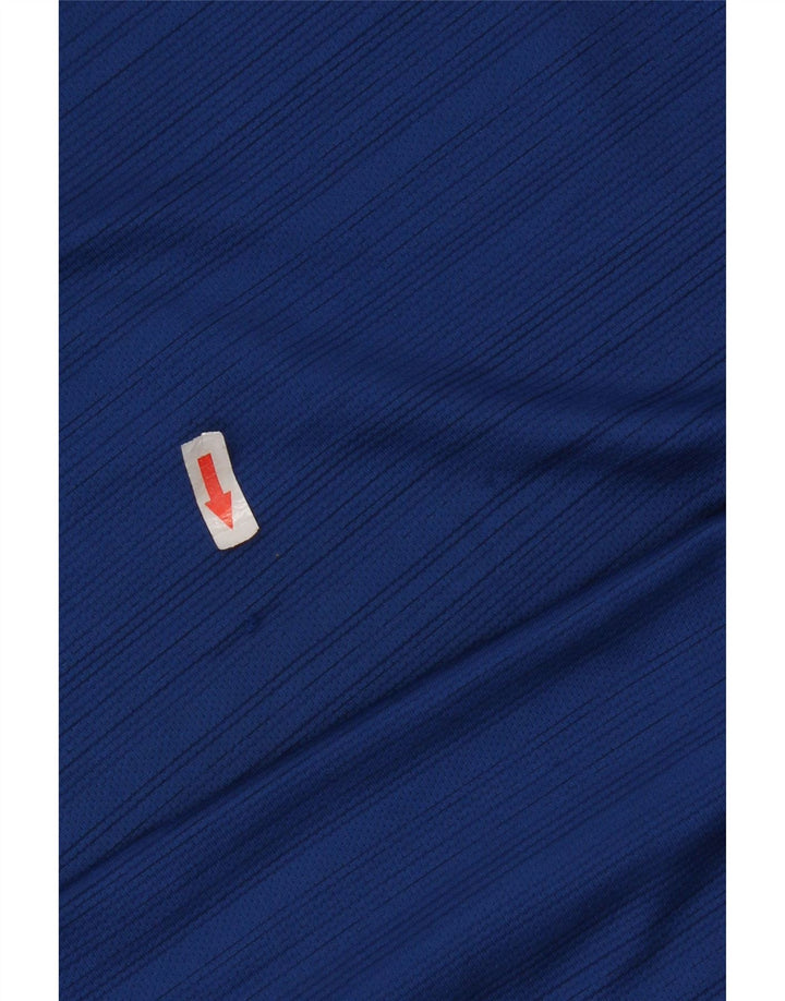 Ανδρικό μπλουζάκι Nike Dri Fit Τοπ μεσαίου μπλε πολυεστέρας με ρίγες