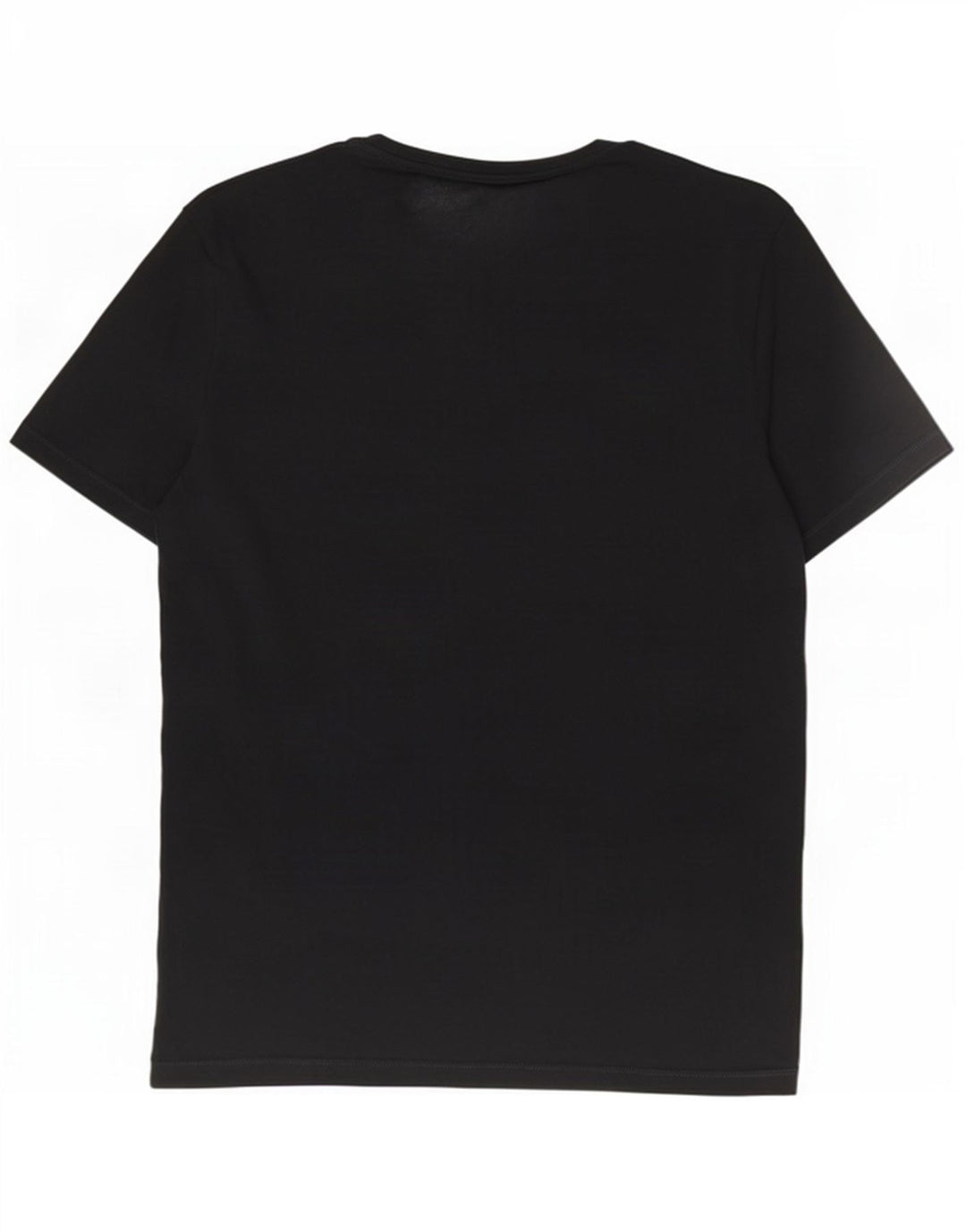 Ανδρικό T-Shirt Cos Regular Top μεγάλο μαύρο βαμβακερό
