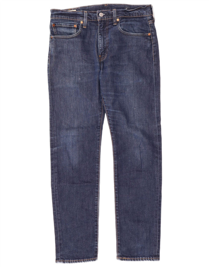 LEVI'S Ανδρικό τζιν 502 Tapered W32 L30 Μπλε βαμβακερό