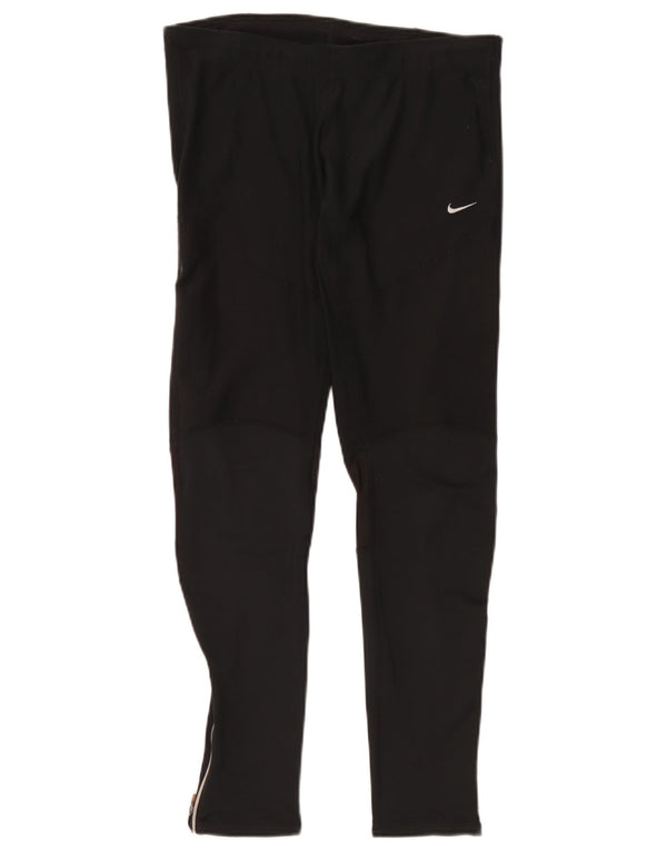 Γυναικείο κολάν Nike Dri Fit UK 14 Μεσαίο μαύρο πολυεστέρα