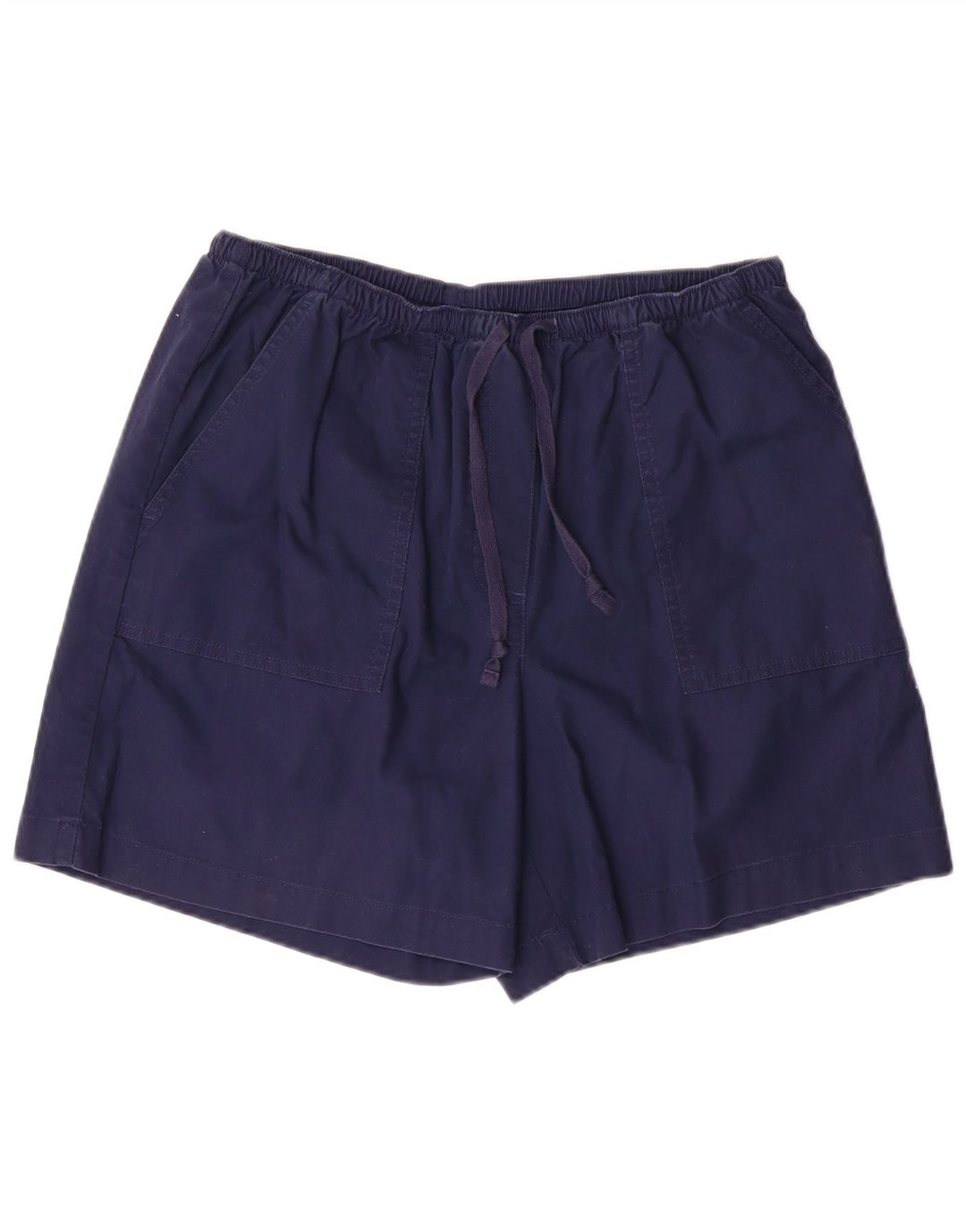 L.L.BEAN Ανδρικό κλασικό σορτς Chino Fit μεσαίο W30 Navy Blue Cotton Classic
