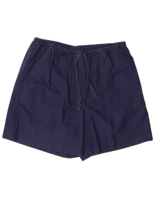 L.L.BEAN Ανδρικό κλασικό σορτς Chino Fit μεσαίο W30 Navy Blue Cotton Classic