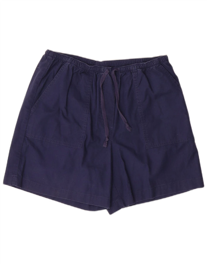 L.L.BEAN Ανδρικό κλασικό σορτς Chino Fit μεσαίο W30 Navy Blue Cotton Classic