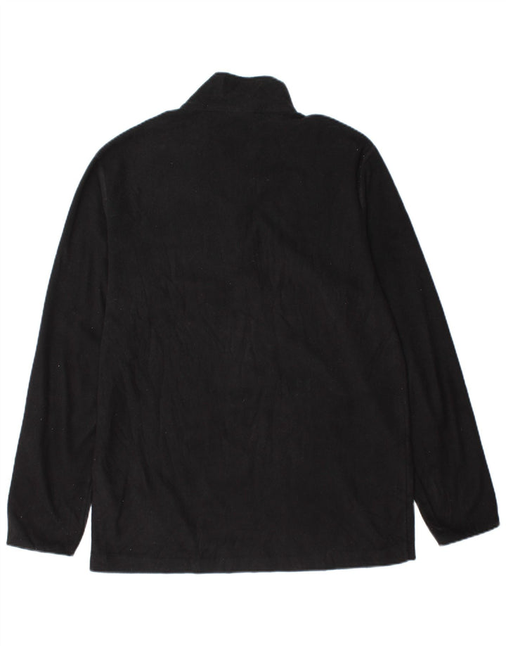CHAMPION Ανδρικό φερμουάρ Fleece Jumper Μαύρο Πολυεστέρας