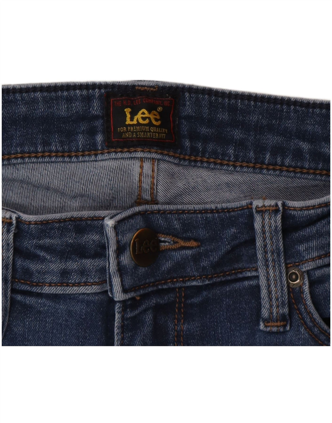 Lee Γυναικείο Skinny Jeans W24 L27 Μπλε