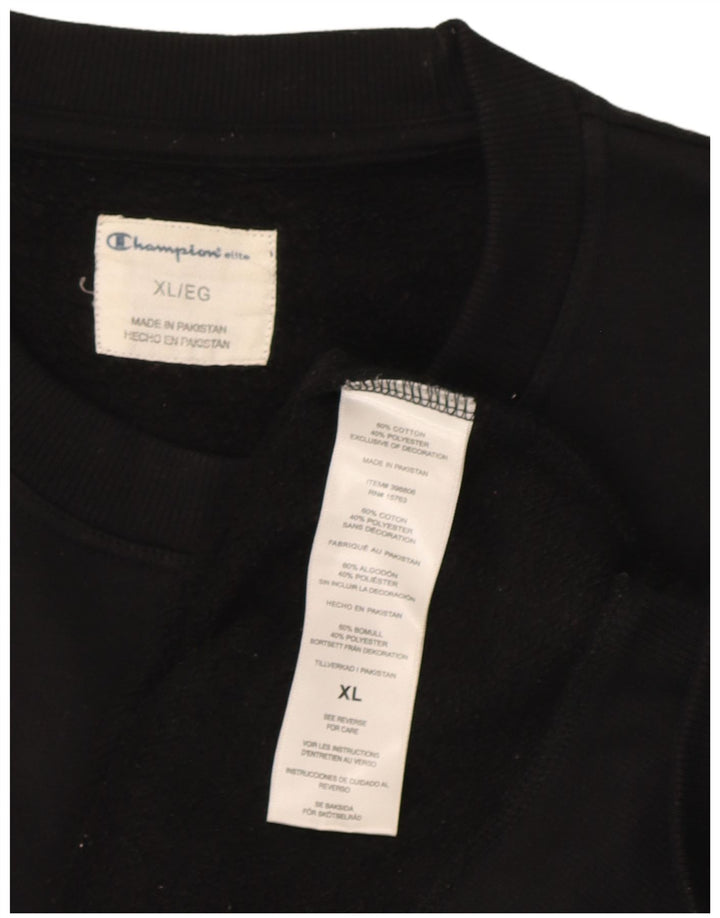Ανδρικό φούτερ Champion Jumper XL Μαύρο βαμβακερό