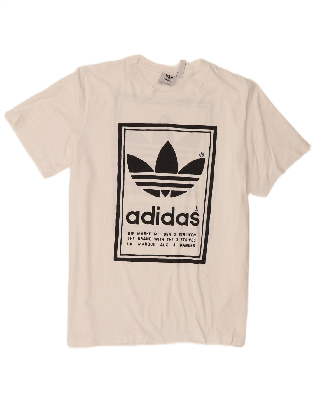Ανδρικό γραφικό T-Shirt Adidas Top XL Λευκό