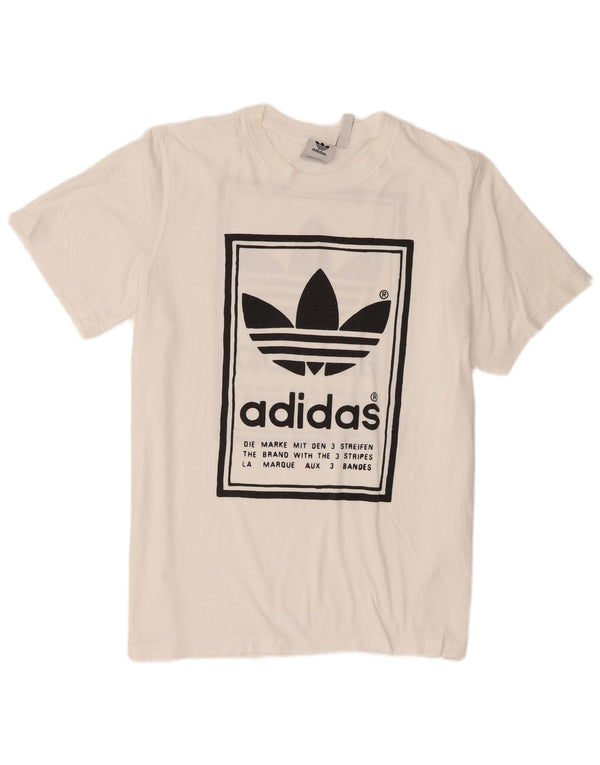 Ανδρικό γραφικό T-Shirt Adidas Top XL Λευκό