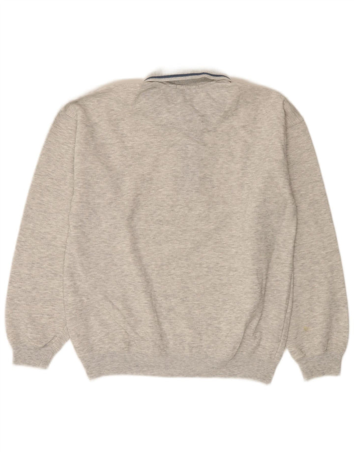 Marks & Spencer Ανδρική φούτερ St. Michael Jumper Small Grey Flecked