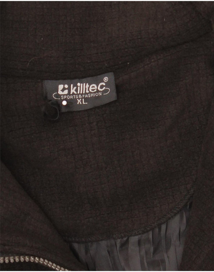 Killtec Ανδρικό φερμουάρ Fleece Jumper XL Μαύρο Πολυεστέρας
