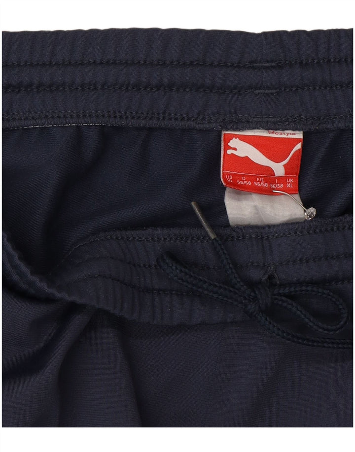 Ανδρική φόρμα Puma Παντελόνι XL Navy Blue Colorblock