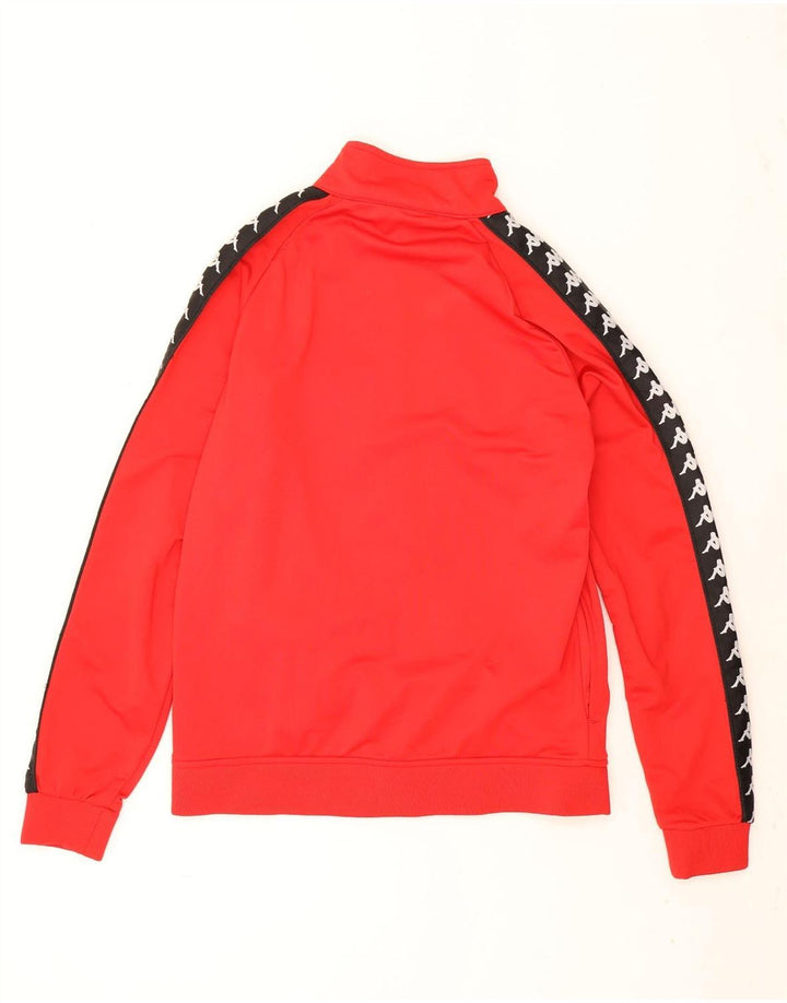 Ανδρική φόρμα γραφική Kappa Top Jacket XL Red Colourblock