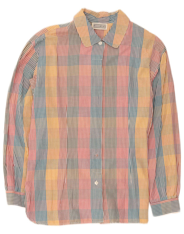 Penny Black Γυναικείο Longline πουκάμισο IT 42 Medium πολύχρωμο Gingham