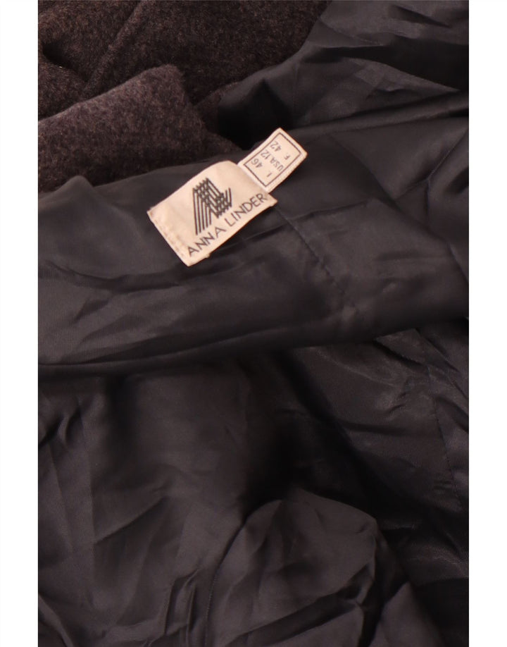 Anna Linder Γυναικείο Παλτό με διπλό στήθος US 12 Large Grey