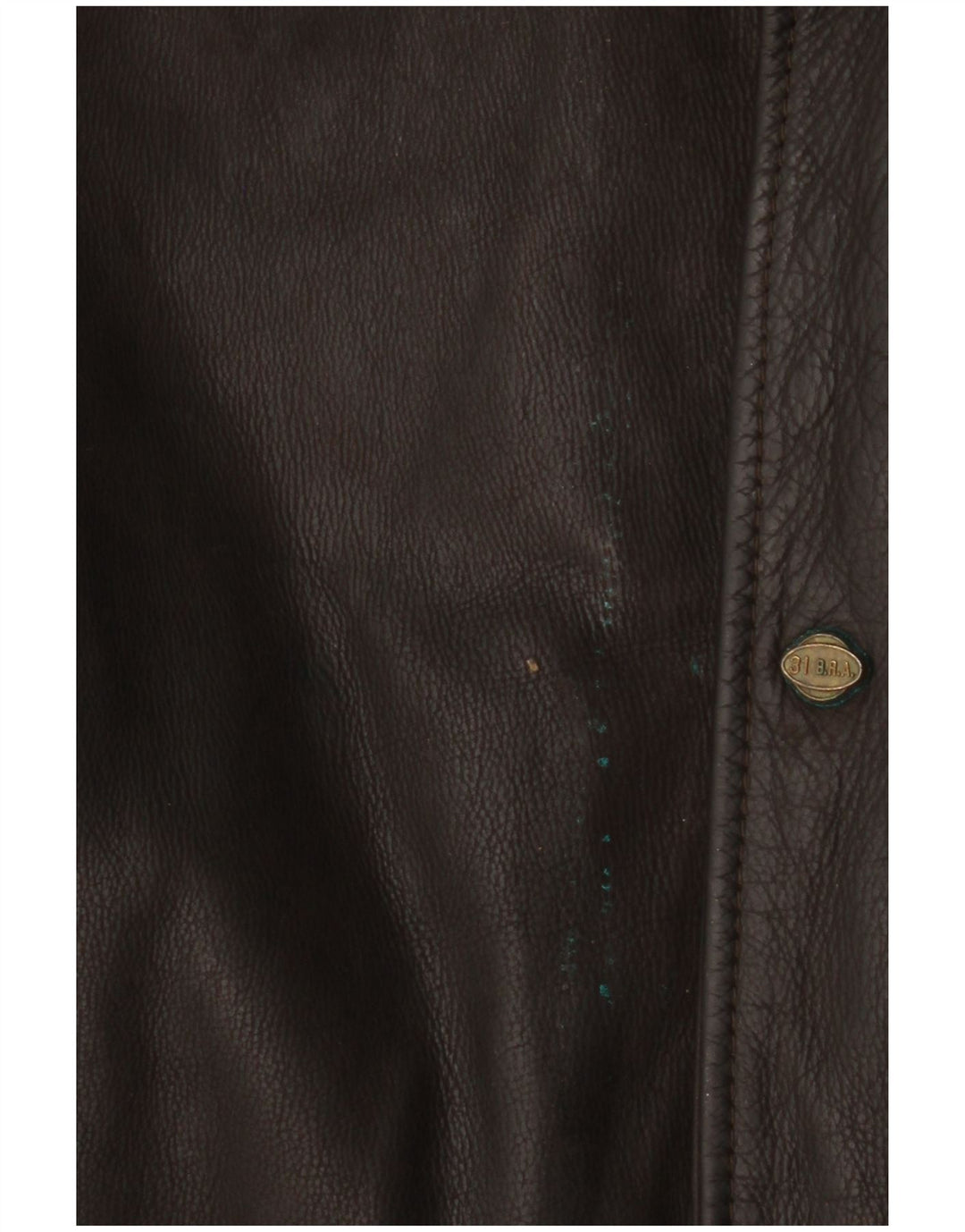 VINTAGE Ανδρικό Δερμάτινο Μπουφάν UK 42 XL Καφέ