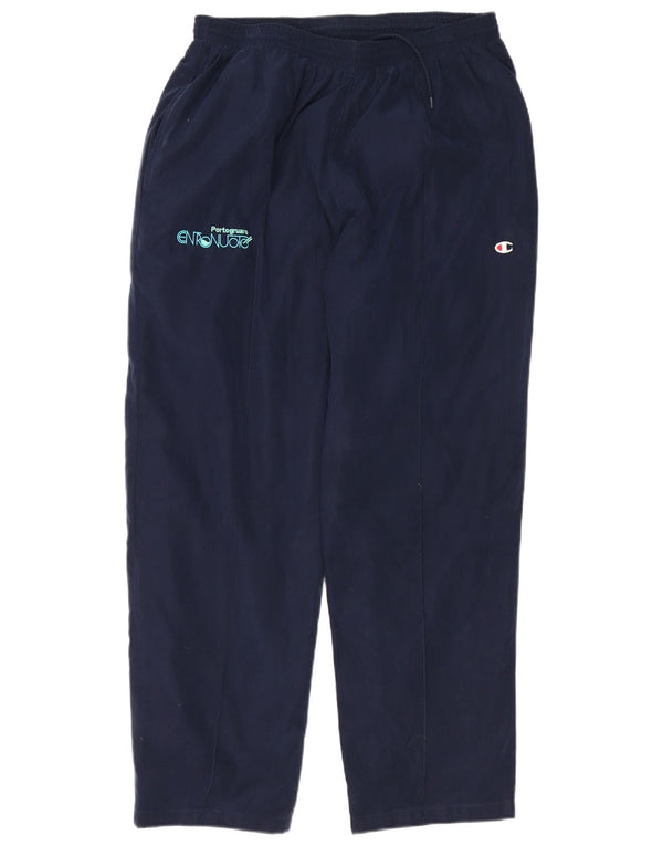 Champion Ανδρικές φόρμες γραφικών παντελόνι XL Navy Blue Polyester