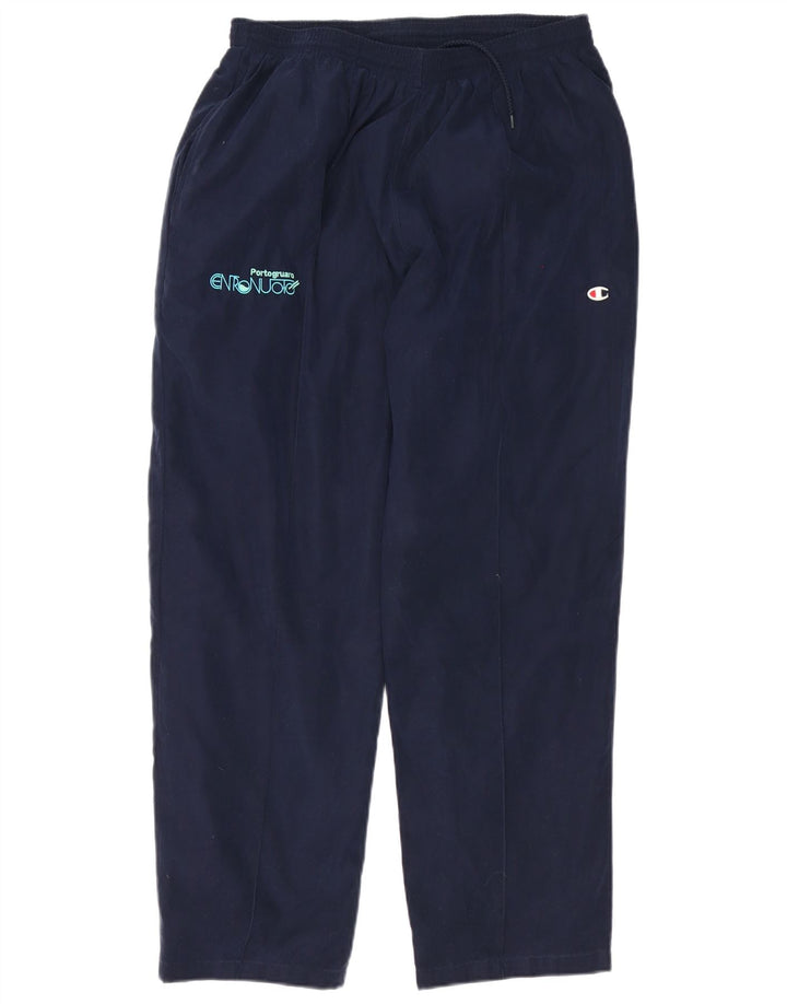 Champion Ανδρικές φόρμες γραφικών παντελόνι XL Navy Blue Polyester