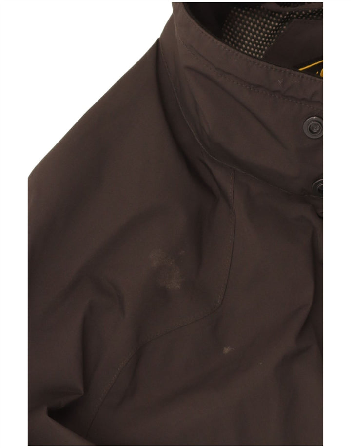 Jack Wolfskin Ανδρικό μπουφάν βροχής UK 40/42 Large Grey Polyamide