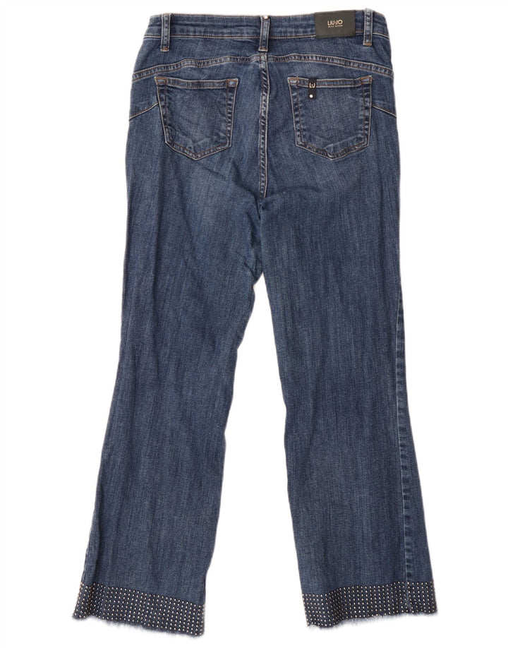 Liu Jo Γυναικεία Bootcut Jeans W30 L27 Μπλε