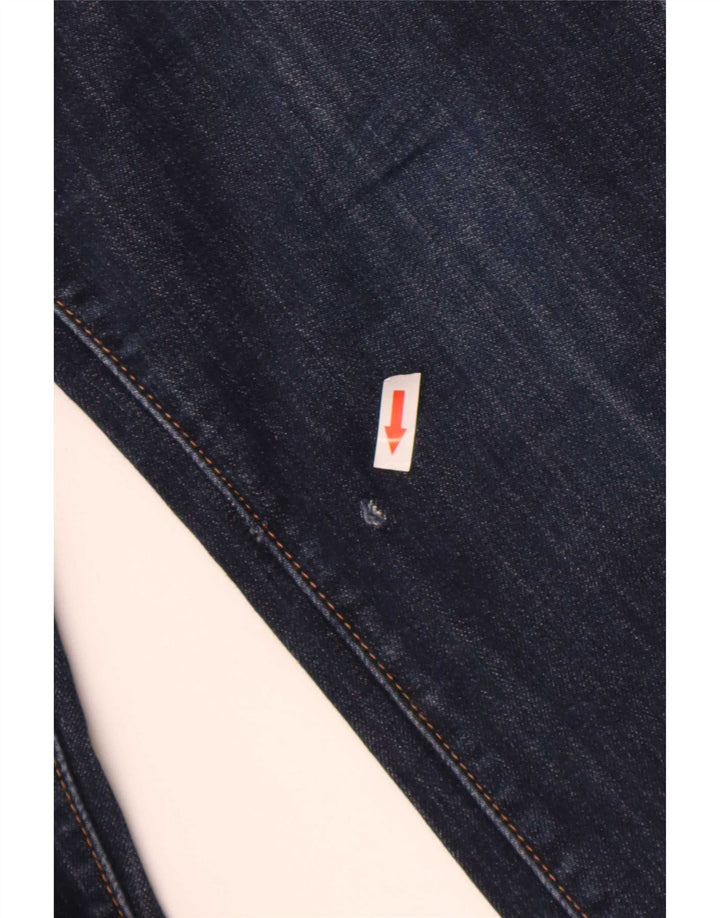 Γυναικείο τζιν Levi's Bootcut US 12 Large W32 L30 Navy Blue Cotton