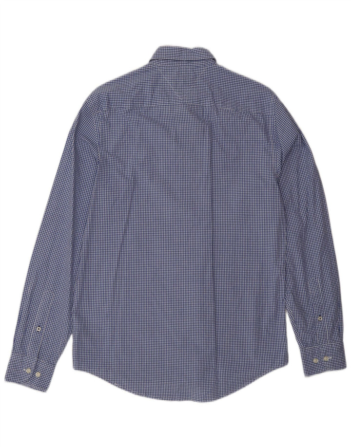 Tommy Hilfiger Ανδρικό πουκάμισο New York Fit Medium Blue Gingham Cotton