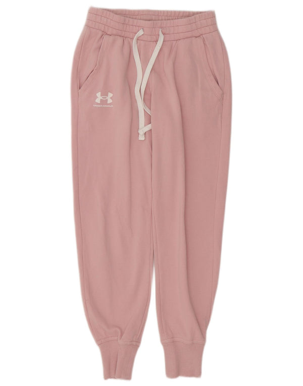 Under Armour Γυναικεία αθλητική φόρμα Παντελόνι Joggers UK 4 XS Ροζ Βαμβακερό