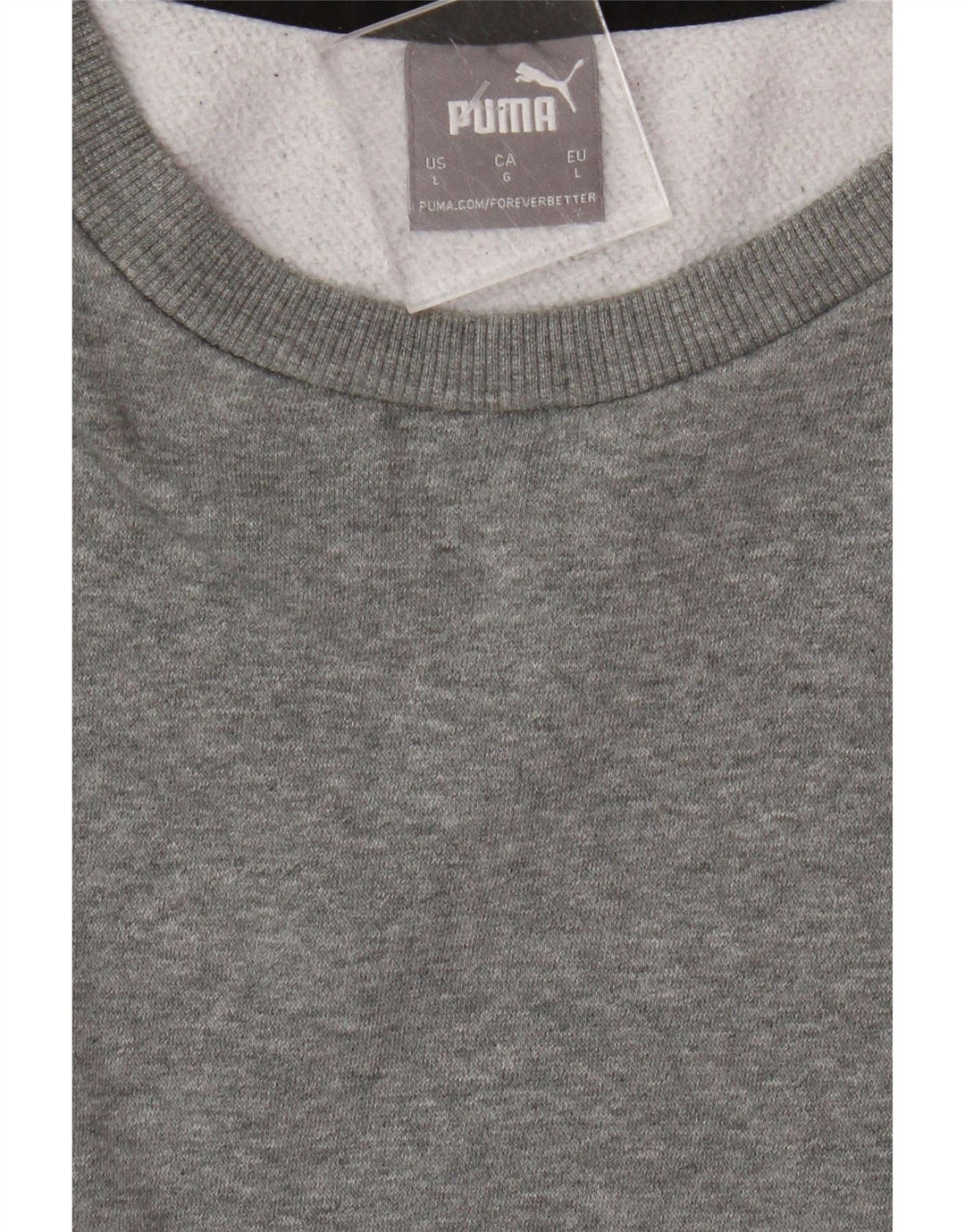 Ανδρικό γραφικό φούτερ Puma Jumper με μεγάλο γκρι χρώμα