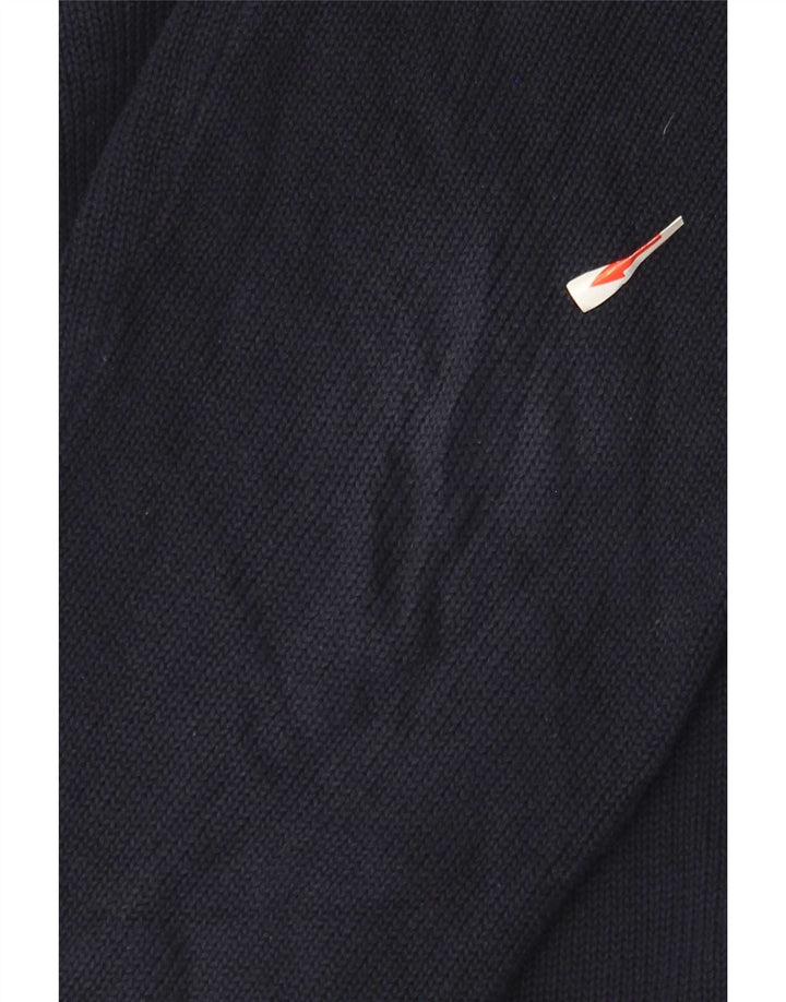 Ανδρικό πουλόβερ Massimo Dutti Crew Neck Jumper Medium Navy Blue