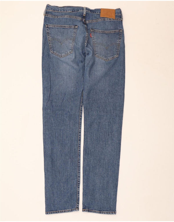 Levi's Mens 502 Tapered Jeans W32 L34 Blue Cotton